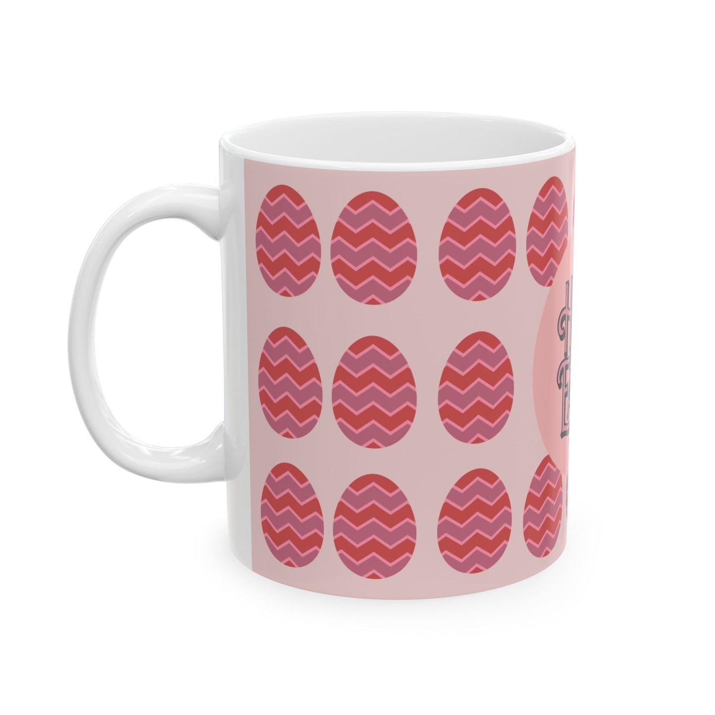 Happy Easter Ceramic Mug - Festive Spring Coffee Cup (11oz & 15oz)