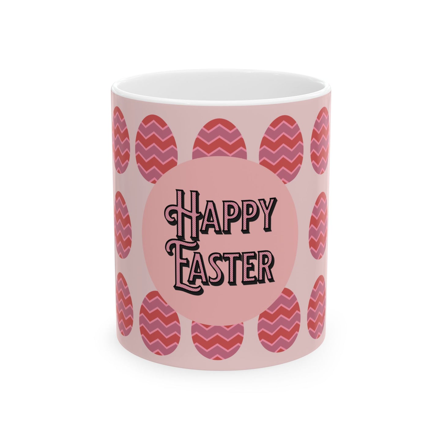 Happy Easter Ceramic Mug - Festive Spring Coffee Cup (11oz & 15oz)